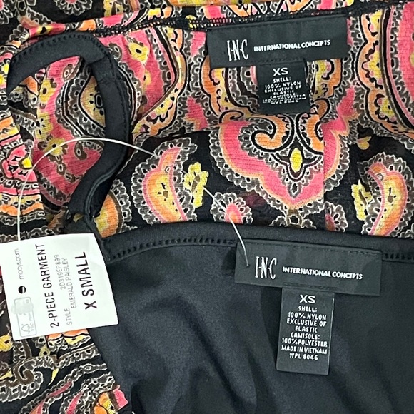 INC Blouse + Tank NWT Size XS - Picture 6 of 6